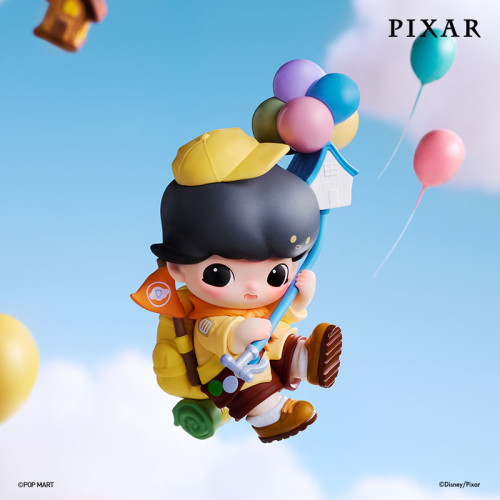 POPMART泡泡玛特DIMOO WORLD x PIXAR皮克斯联名系列手办盲盒礼物