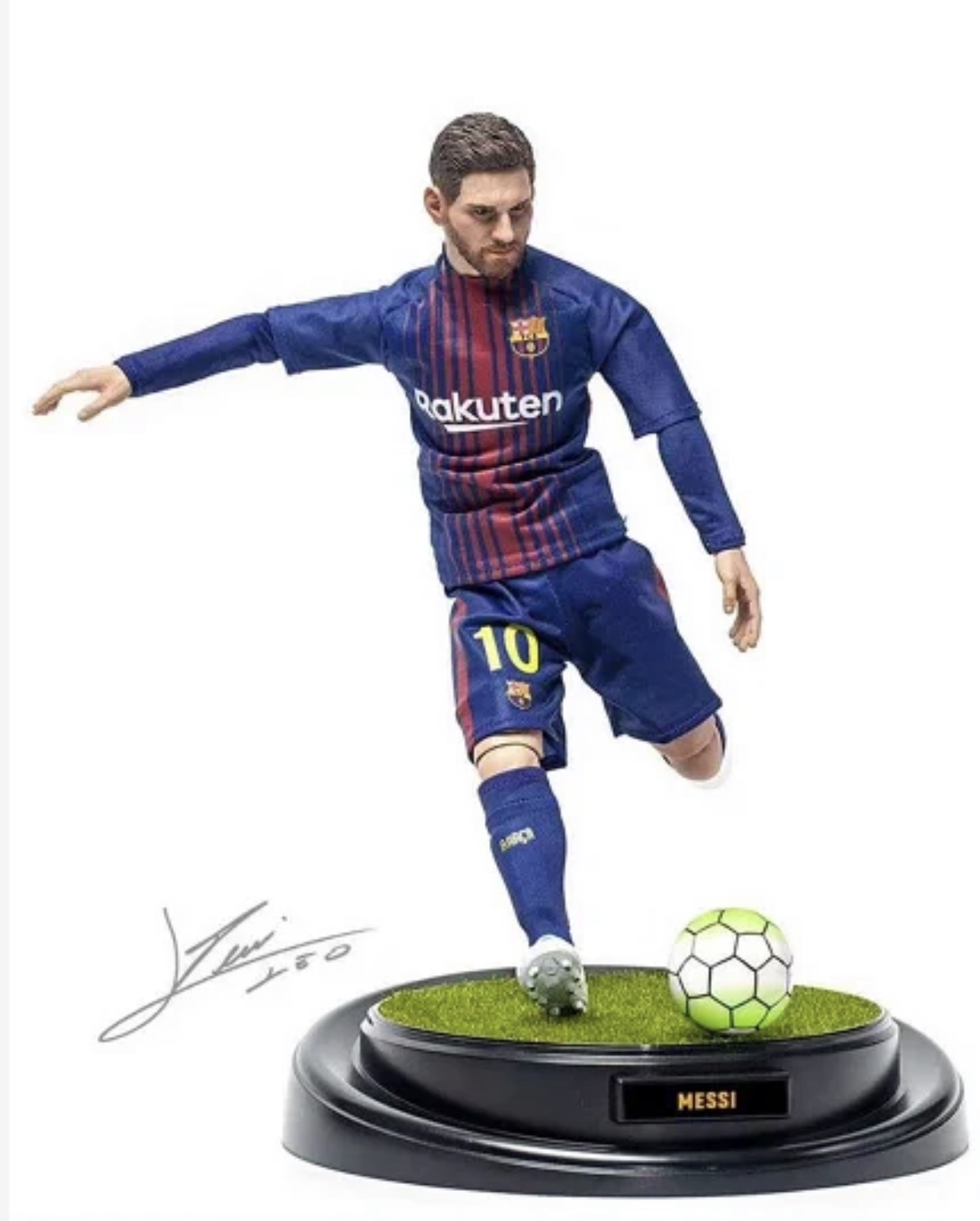 ZCWO正版2017/18赛季FCB巴塞罗那-绝版梅西手办周边模型兵人