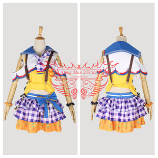 动漫之家cos服 Lovelive水团 沙滩篇 觉醒 国木田花丸 新品