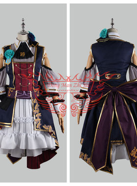 动漫之家cos服 BanG Dream! 7th-LIVE　Roselia 冰川纱夜 新品