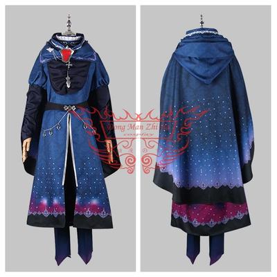 麒麟古风红黑色将军cos服