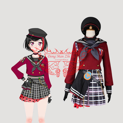 cosplay服装 BanG Dream! Afterglow Lost One的号哭 美竹蘭  新