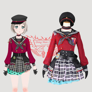 COS服装 BanGDream Afterglow Lost One的号哭 青叶摩卡 新品