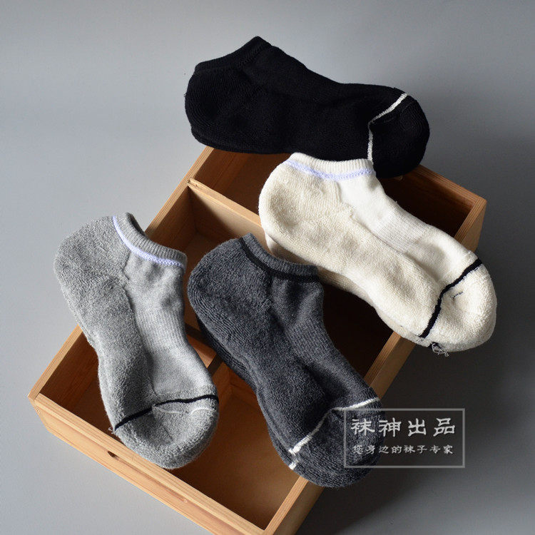 Super thick Ms. sports socks Towel bottom boat socks Thick terry Yoga Socks pure cotton Black and white badminton Socksin the Lingerie/Men's underwear/Tracksuit , Sock/Bottoming socks/Stockings/Legs socks  category - from Buy2taobao.com to provide professional Taobao agent buy service