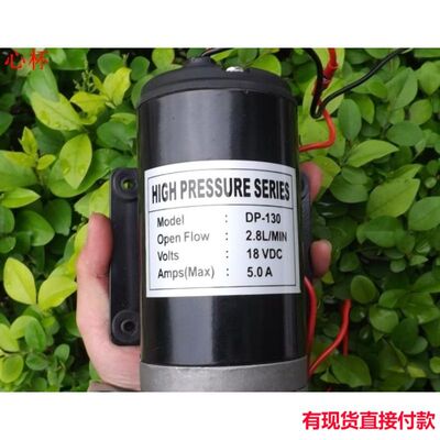 江哥DP-130隔膜高压喷雾吸泵净水器压路机增压泵高压泵抽水江哥