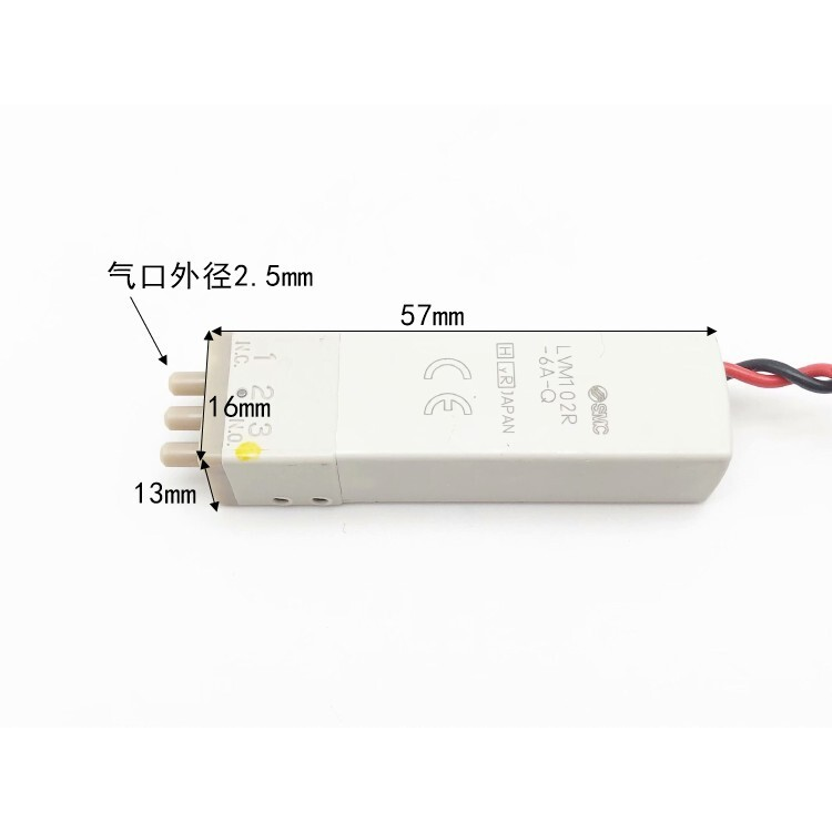 江哥直流进口血球电磁阀SMC微型LVM10R1Q二通A6迈瑞-日本电磁阀-
