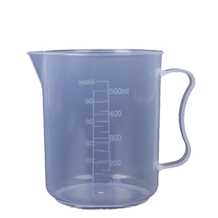 食品级量杯带刻度烘焙奶茶店家用大容量塑料烧杯测量桶有盖计量杯