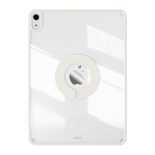 2024新款ipad保护壳air5保护套透明防弯ipadpro平板720横竖旋转支撑ipad9代七8硬底软边mini6搭扣笔槽22三折