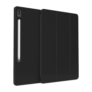 适用三星s9平板保护套s8/s10＋软壳fe带笔槽ultra全包防摔galaxytab磁吸休眠s7＋10.9寸11/12.4简约lite皮s6