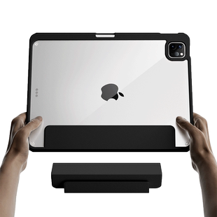 iPadpro2024保护壳iPad9九Air6保护套air5五4磁吸拆分苹果pro11/13寸平板防弯10透明12.9防摔mini6笔槽87轻薄