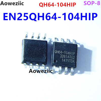 EN25QH64-104HIP SOP-8 QH64-104HIP 64Mbit 8MB闪存IC存储器