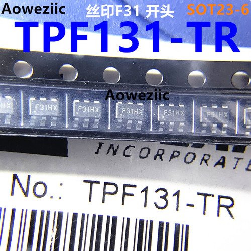 10个 TPF131-TR  SOT23-6 丝印F31 视频放大器滤波高清视频驱动器