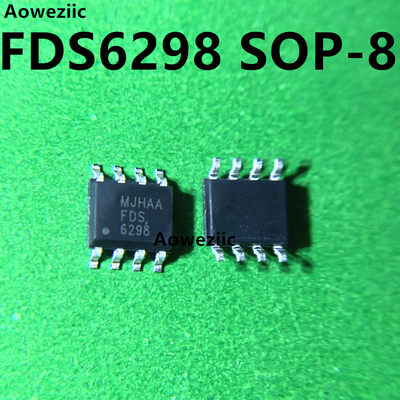 5个 FDS6298 SOP-8 贴片 N沟道 30V 13A 场效应管(MOSFET) 进口