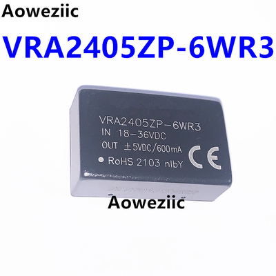 VRA2405ZP-6WR3 DC-DC电源模块24V转正负5V600mA 6W稳压双路输出