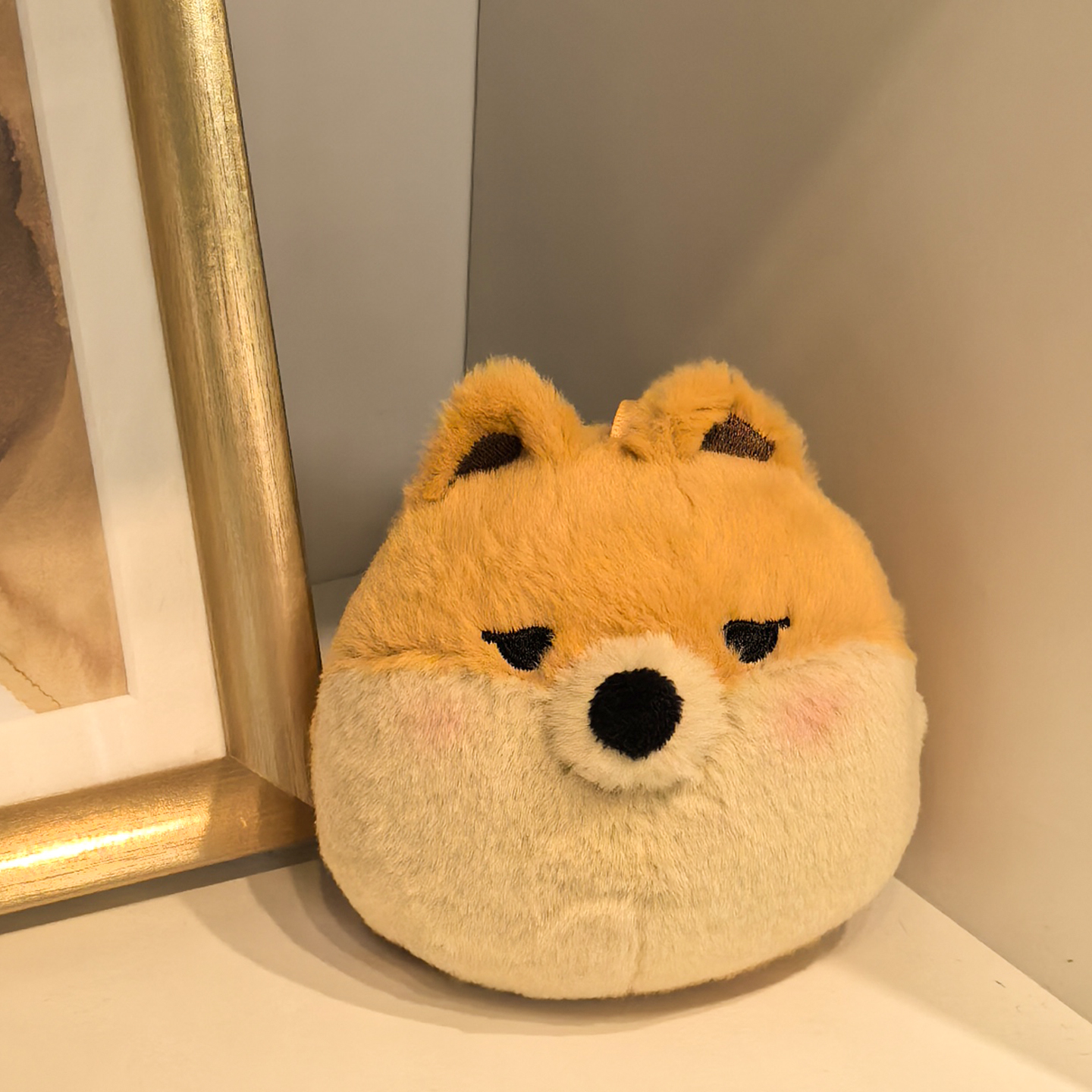 中华田园犬毛绒公仔挂件