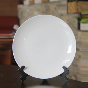 白瓷盘 陶瓷盘 盘子 成品 釉上彩绘画 圆盘 6-16寸