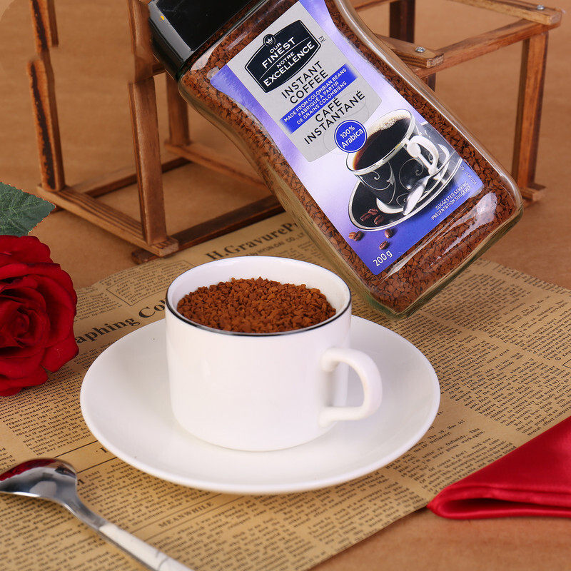 German import O'vannes OUR FINEST Freeze drying Instant coffee 200g No sugar Espresso Glassin the Coffee/Oatmeal/Chongyin , Instant coffee/Coffee beans/Powder , Instant coffee  category - from Buy2taobao.com to provide professional Taobao agent buy service
