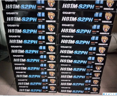技嘉H81M-S2PH／LGA1150／多接口主板／工业用主板／办公用主板