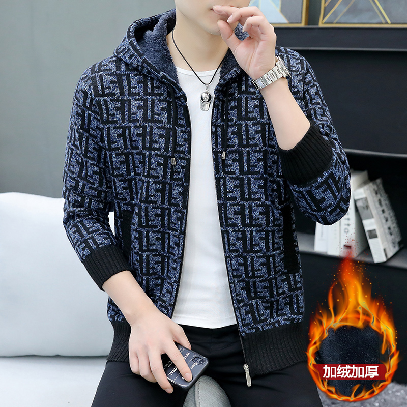 秋季开衫加厚毛衣男士潮流连帽针织毛线衣秋装百搭外套8860-P42,男装针织衫/毛衣,星座1706 秋季开衫加厚毛衣男士潮流连帽针织毛线衣秋装百搭外套8860-P42,男装针织衫/毛衣,星座1706