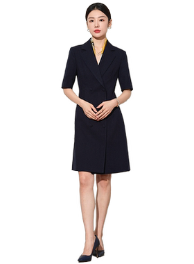 高端西装连衣裙女2025春夏季新款