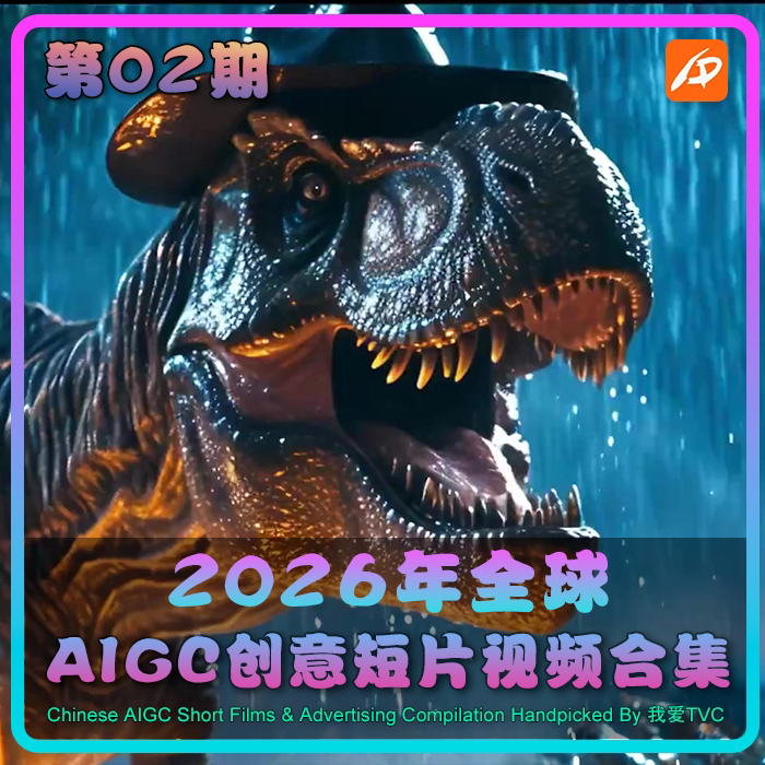 2026年全球AIGC创意艺术短片高清视频素材合集第02期案例样片参考