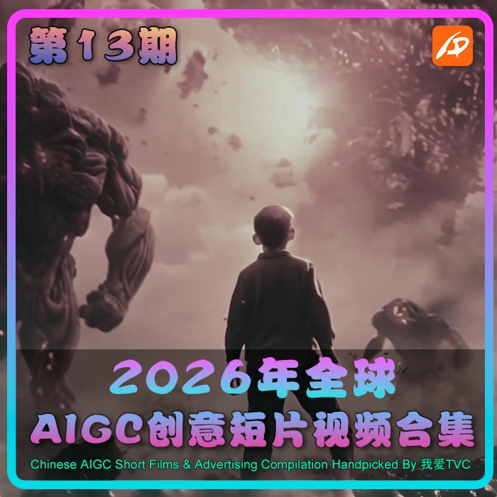 2026年全球AIGC创意艺术短片高清视频素材合集第13期案例样片参考