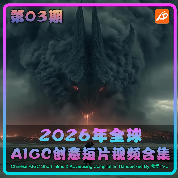 2026年全球AIGC创意艺术短片高清视频素材合集第03期案例样片参考