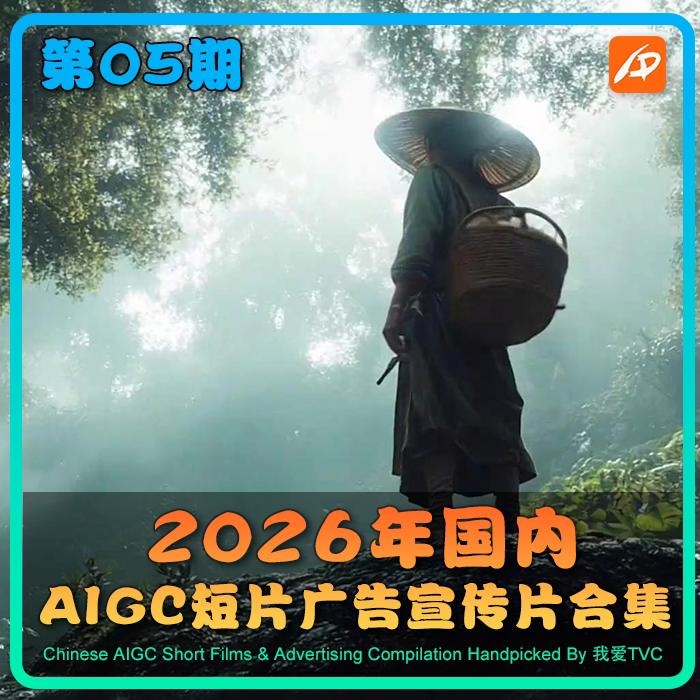 2026国内AIGC创意短片广告宣传片高清视频合集第05期学习样片参考