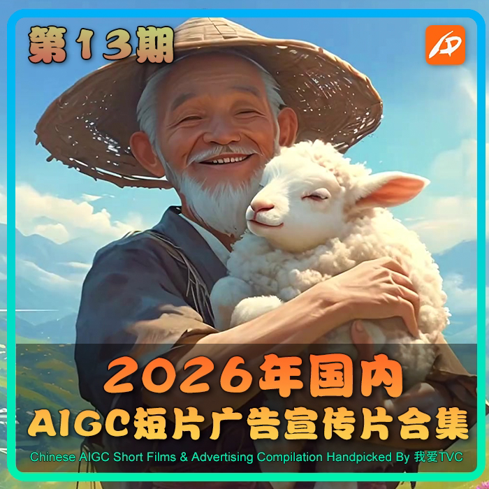 2026国内AIGC创意短片广告宣传片高清视频合集第13期学习参考素材