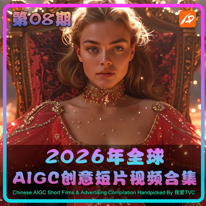 2026年全球AIGC创意艺术短片高清视频素材合集第08期案例样片参考
