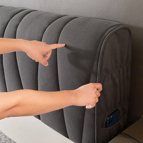 床靠背床头罩牛奶绒加厚防撞