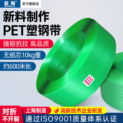 塑钢带打包带捆绑带pet包装带手z工打包编织袋PP塑料带打包绳1608