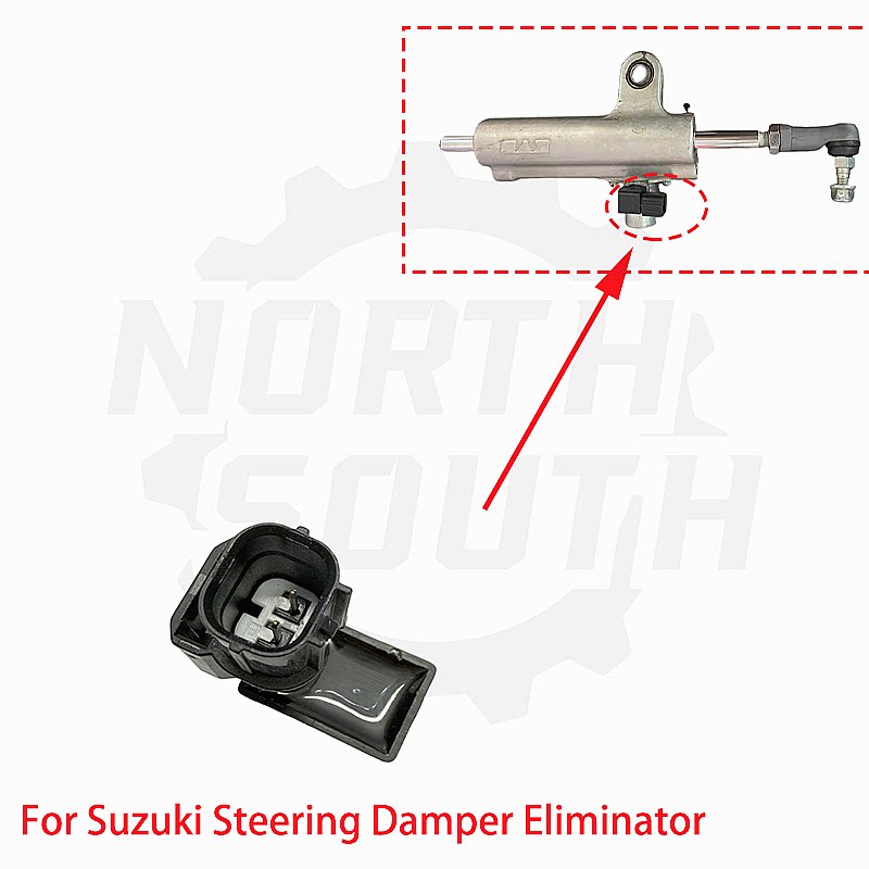 适用于 铃木 GSXR600 GSXR750 GSXR1000 转向钛尺屏蔽器 08-25年