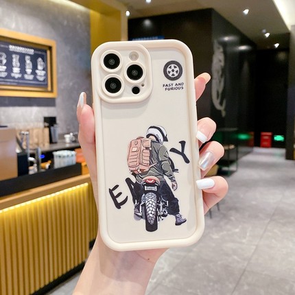 潮男摩托适用OPPO Reno7/8/9/10/11手机壳新款A3PRO A2 A97炫酷机车男孩RealmeC53/C33个性新款