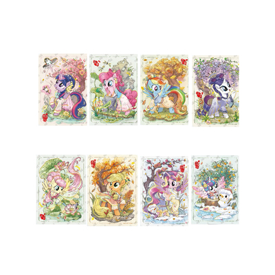 正版卡游小马宝莉辉月七sgr卡单卖碧琪柔柔云宝珍奇全套单卡收藏