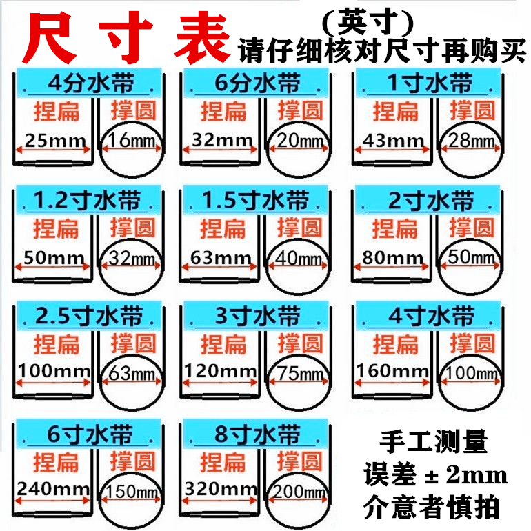 灌溉主管2寸3寸无孔软带滴灌带节水浇地微喷管喷水管带农用滴水