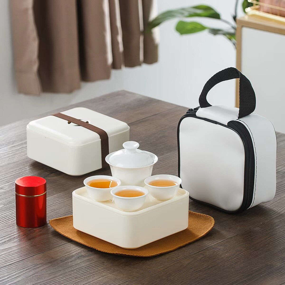 旅行茶具整套便携式简约时尚图片
