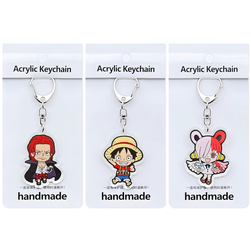 索隆路飞乔巴香克斯挂件买2送1