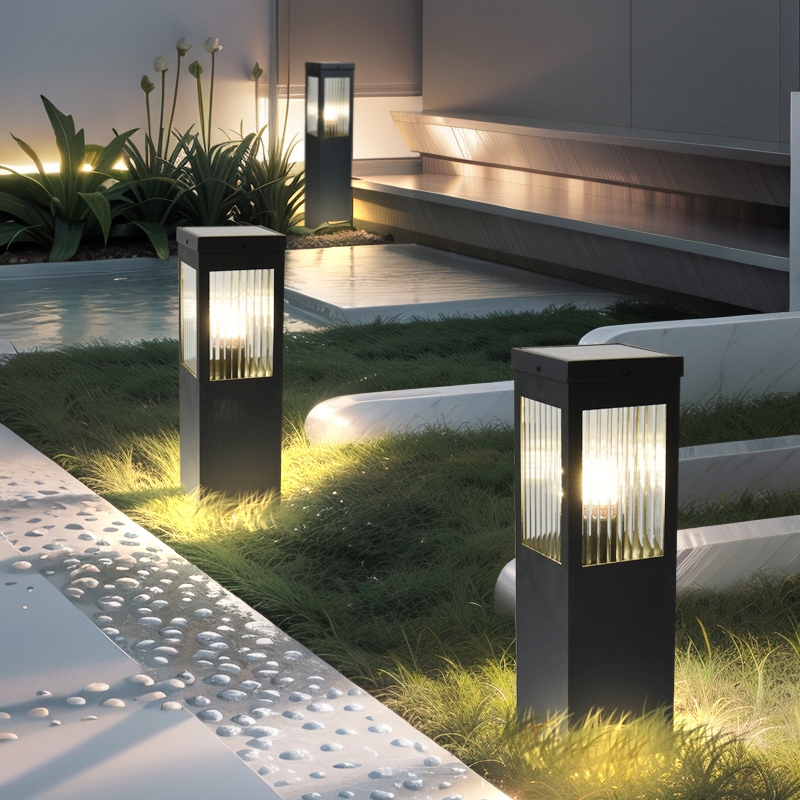 太阳能户外草坪灯LED防水别墅民宿花园庭院草地灯景观简约现代