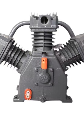 红五环活塞空压机机头W1.8/2.8/3.0泵头工业机头10007/15007机头