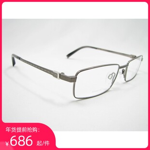 夏蒙 纯钛 眼镜架 CH10725 枪色 眼镜框 眼镜框钛架方框1