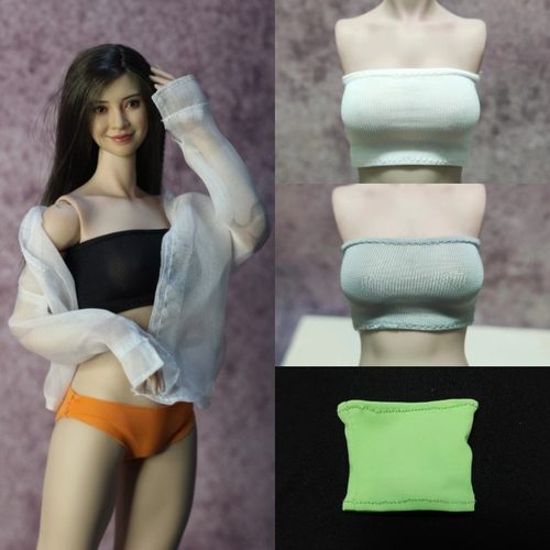DMTOYS1比6兵人衣服女抹胸背心