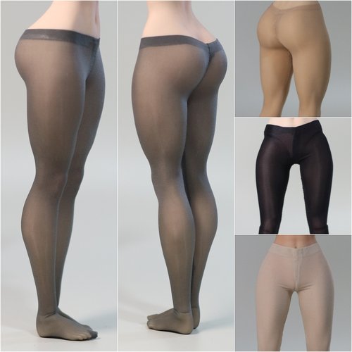 现货 DMTOYS 1/6女兵人超薄易勾丝裤袜 火舞春丽适配可动人偶配件