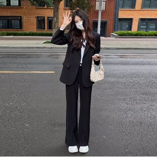 胖工作服大学生女遮肉套装 西装 正装 衬衫 职业宽松小个子mm外套 韩版