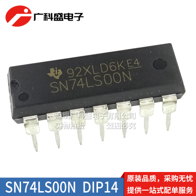 SN74LS00N 01/02/03/04/05/06/07/08/HD74HC09P逻辑芯片直插DIP14