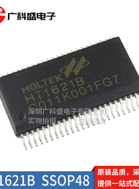 进口/国产 HT1621B 贴片SSOP48 LCD驱动器/RAM映射/液晶 全新原装