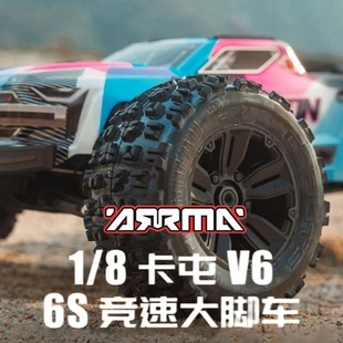 卡屯V6 ARRMA 6S遥控电动无刷防水RC遥控车大脚车模型 莫哈维