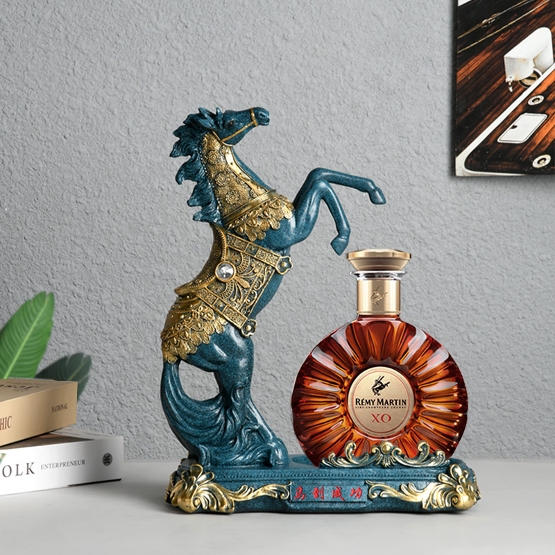 创意xo洋酒架摆件装饰品