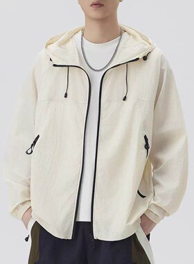 冰丝凉感轻薄防晒衣情侣夏季网眼透气户外运动防晒服MYF26-7775
