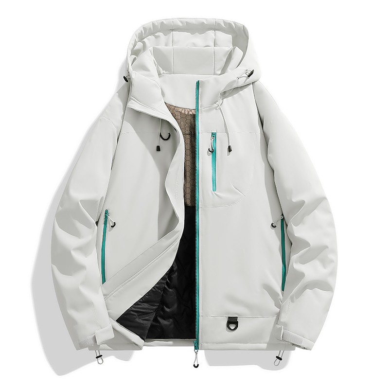 N冬季户外情侣保暖运动休闲冲锋棉衣外套8870